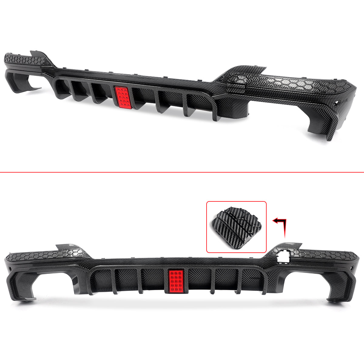 Diffuseur M performance avec Stop F1 BMW série 3 G01