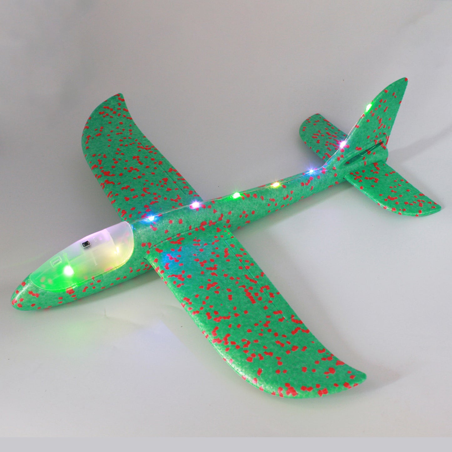 Avion pour enfants avec éclairage
 Fabriqué à partir d'un matériau durable
 De superbes jeux de plein air