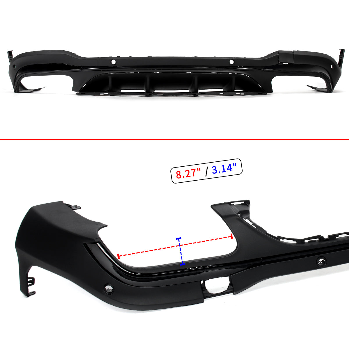 kit completo Difusor GLC 63 Mercedes Glc