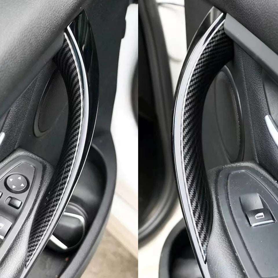 Couvre poignées intérieures BMW F30 F31 Carbon Aquaprint