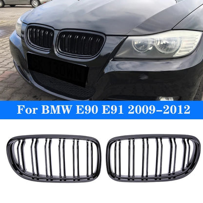 Doubles Calandres BMW E90 E91 2008-2012 lci