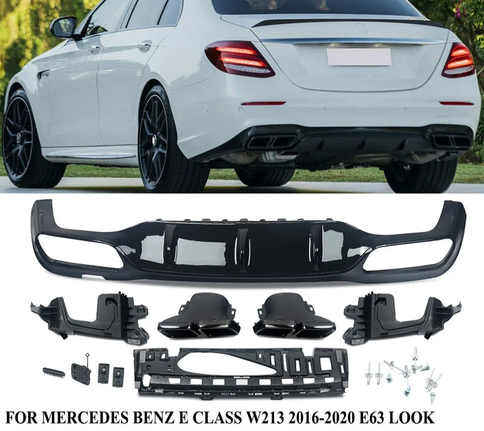 Kit complet c63 pare-chocs Mercedes Classe E W213 Amg uniquement