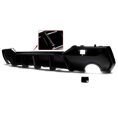 Difusor M performance com Stop Bmw G22 G23 Apenas Para-choques M