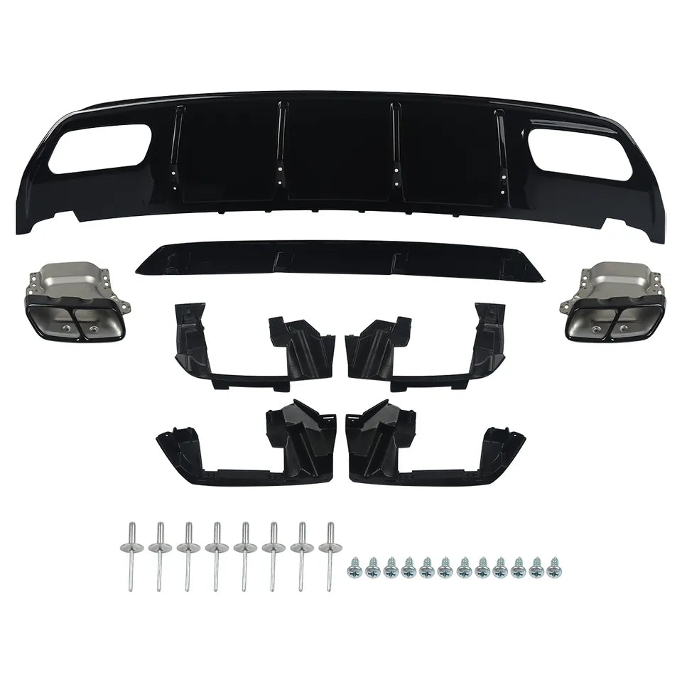 Kit completo difusor ponteiras A45 Mercedes w176