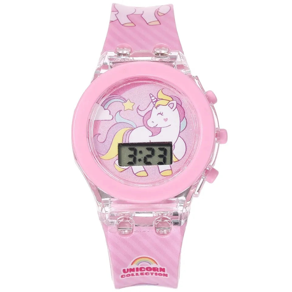 Kit montre et bracelet lumineux enfant