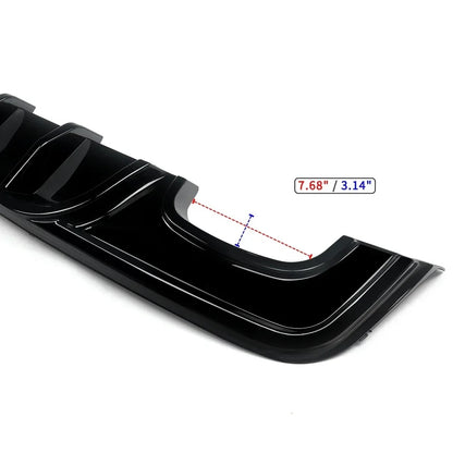 Difusor M PERFORMANCE BMW E82 E88 apenas para-choques M