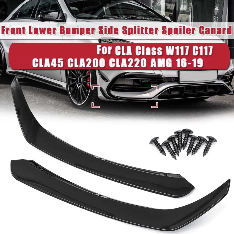 Splits Frontal Para-choques Amg Mercedes w117 Cla apartir 2016