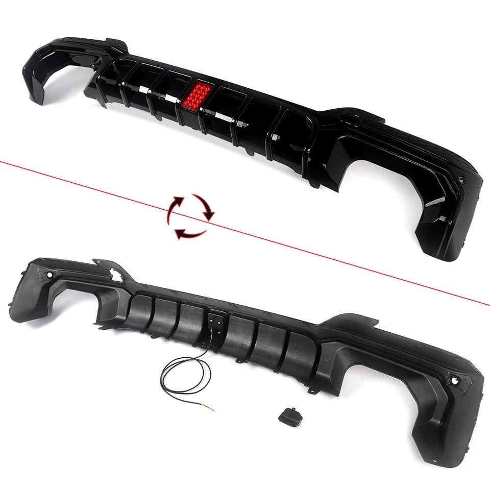 Diffuseur M performance avec Stop F1 BMW série 3 G01