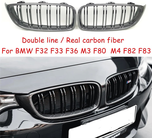 Grelha dupla Carbono Aquaprint BMW F32 F33 F36