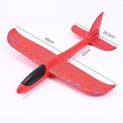 Avion pour enfants avec éclairage
 Fabriqué à partir d'un matériau durable
 De superbes jeux de plein air