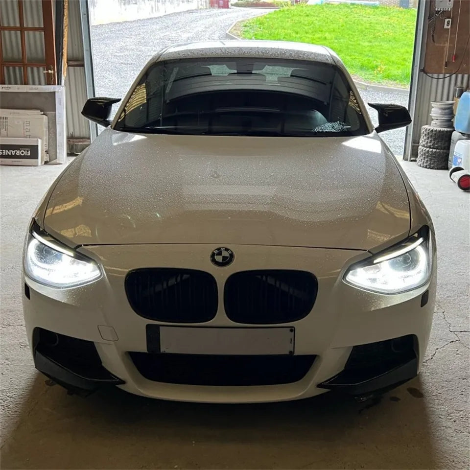 Pestanas faróis BMW F20 pre lci