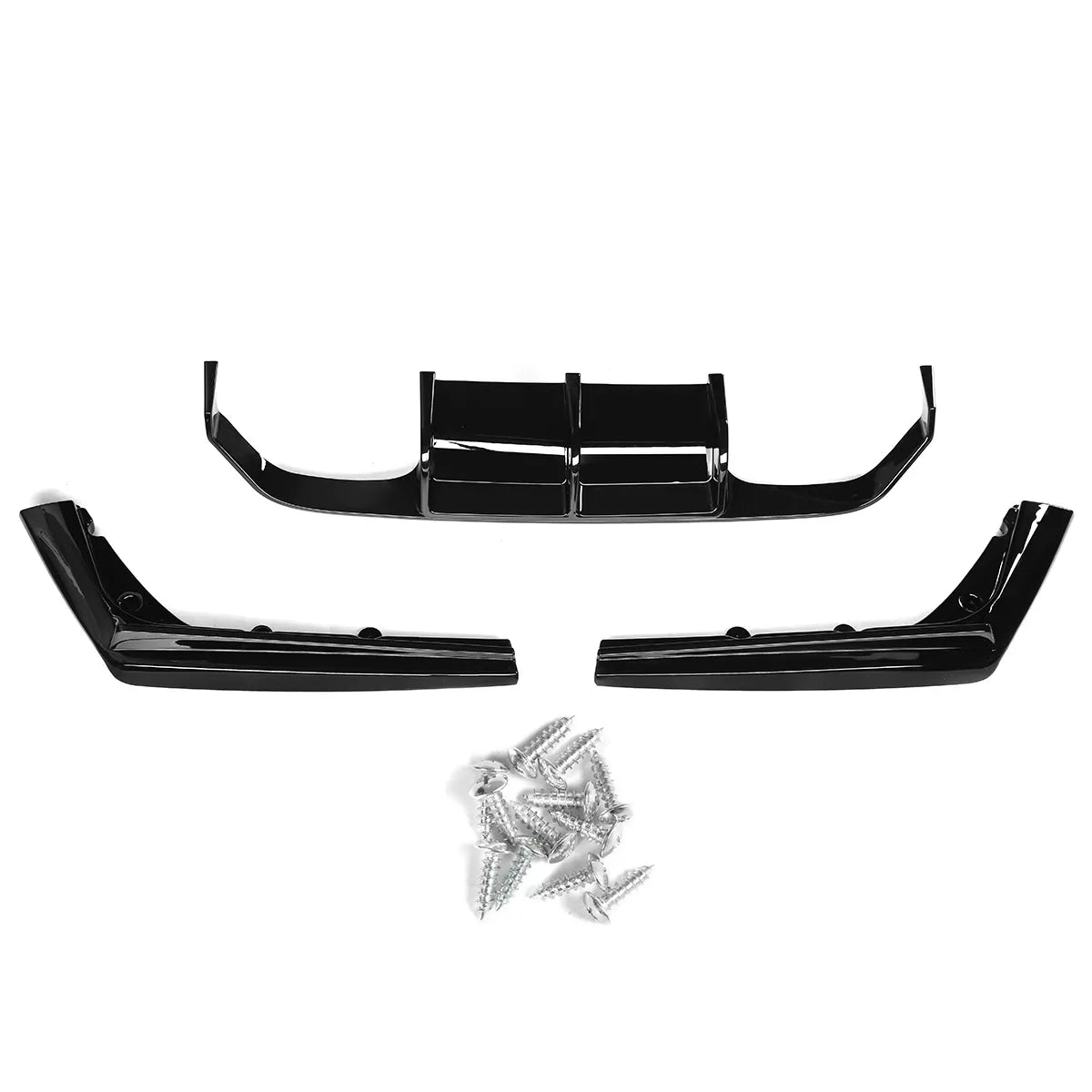 Difusor M Performance BMW M3 M4 F80 F82 com Stop F1

3pcs Car Rear Bumper Lip Diffuser Spoiler Side Splitters Apron Flaps For BMW F80 M3 F82 M4 2015-2020 Carbon Fiber Style