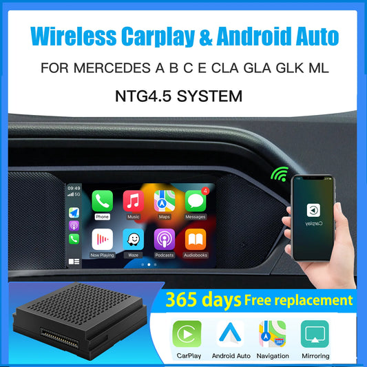 Modulo Becker Ativador Carplay  Mercedes Benz A B C E CLA GLA GLK ML Sprinter NTG 4.5 Becker 

Wireless Carplay Suitable For Mercedes Benz A B C E CLA GLA GLK ML Sprinter NTG4.5 Becker Module