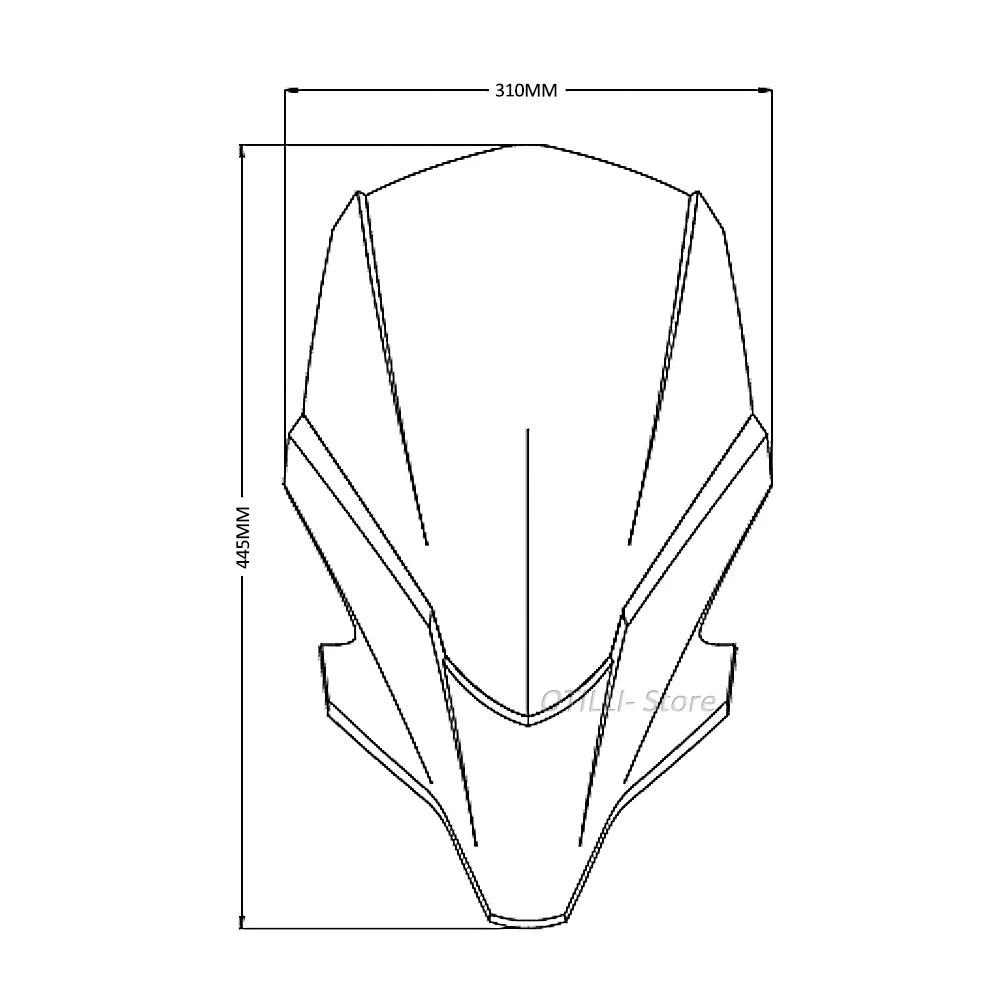 Vidro Protetor/ refletor vento Yamaha MT-07 2021»

Motorcycle Accessories Windscreen Windshield Deflector Protector Wind Screen 2021- For Yamaha MT-07