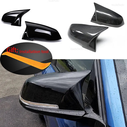 Capas de Espelho Preto Brilhante ou Carbono aquaprint 
 BMW Series 1 2 3 4 X M 220i 328i 420i F20 F21 F22 F23 F30 F32 F33 F36 X1