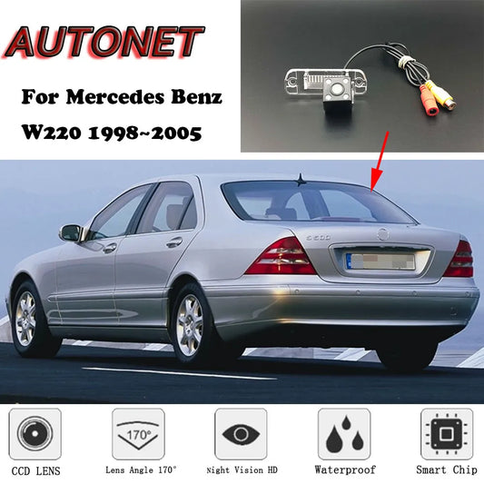 Camera Trseira para Mercedes Class S W220 aplicação directa em Radio Android

AUTONET Backup Rear View camera For Mercedes Benz W220 1998 1999 2000 2001 2002 2003 2004 2005 Night Vision license plate camera