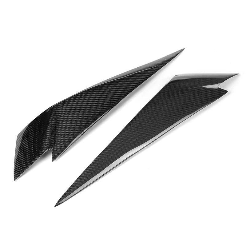 Pestanas  de Faróis BMW X1 E84 CARBONO AQUAPRINT

1Pair Carbon Fiber Headlight Eyebrows Cover Eyelids Trim For Bmw X1 E84 2009-2014