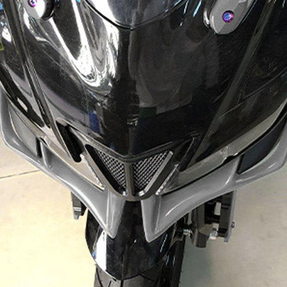 Motorcycle Headlight Air Inlet Cover Aluminum Alloy Mesh Cover Guard Air Inlet Protector for 2018-2020 Yamaha R15 V3 Accessories