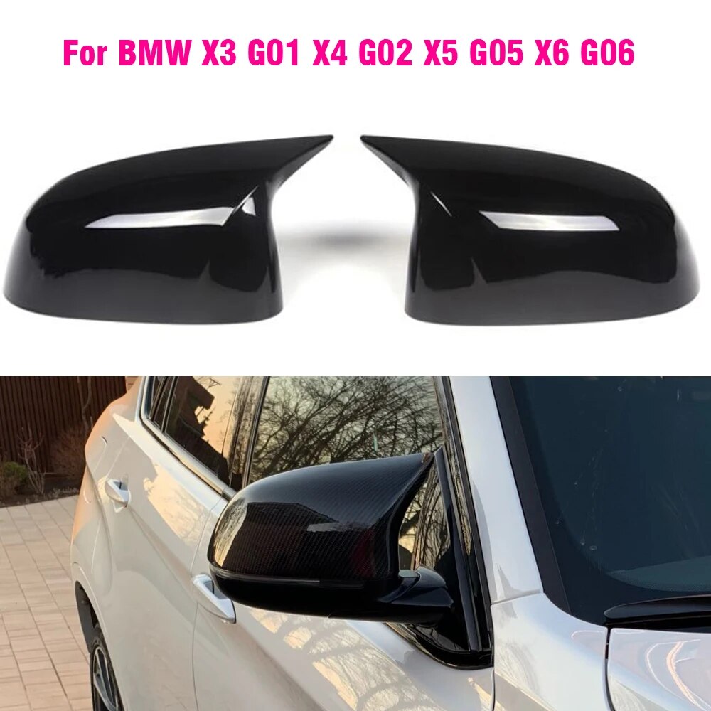 Couvertures de miroir
 BMW G01 G02 G05 X5 G06 X6 G07 X7 mise à niveau M Style 2018-2022