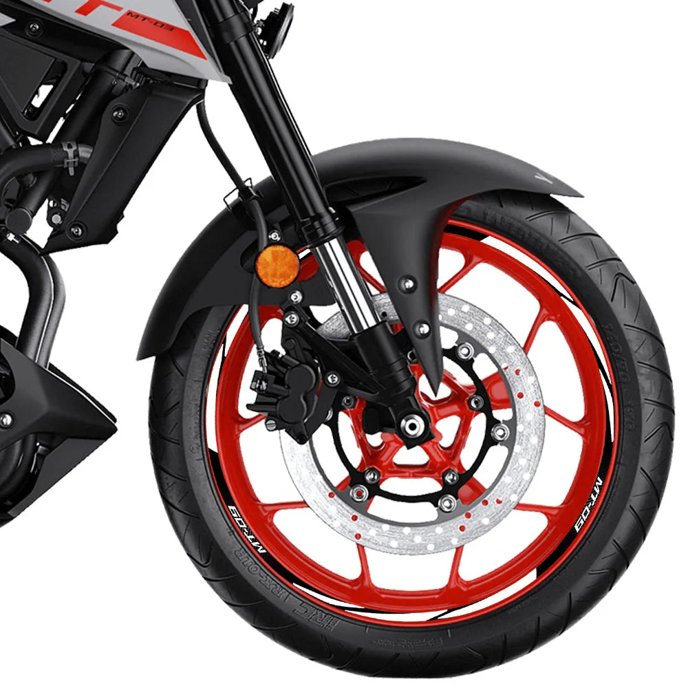 Autocollant de roue réfléchissant pour moto YAMAHA MT-09 MT09 MT 09, bande à rayures pour jante de course, accessoires imperméables