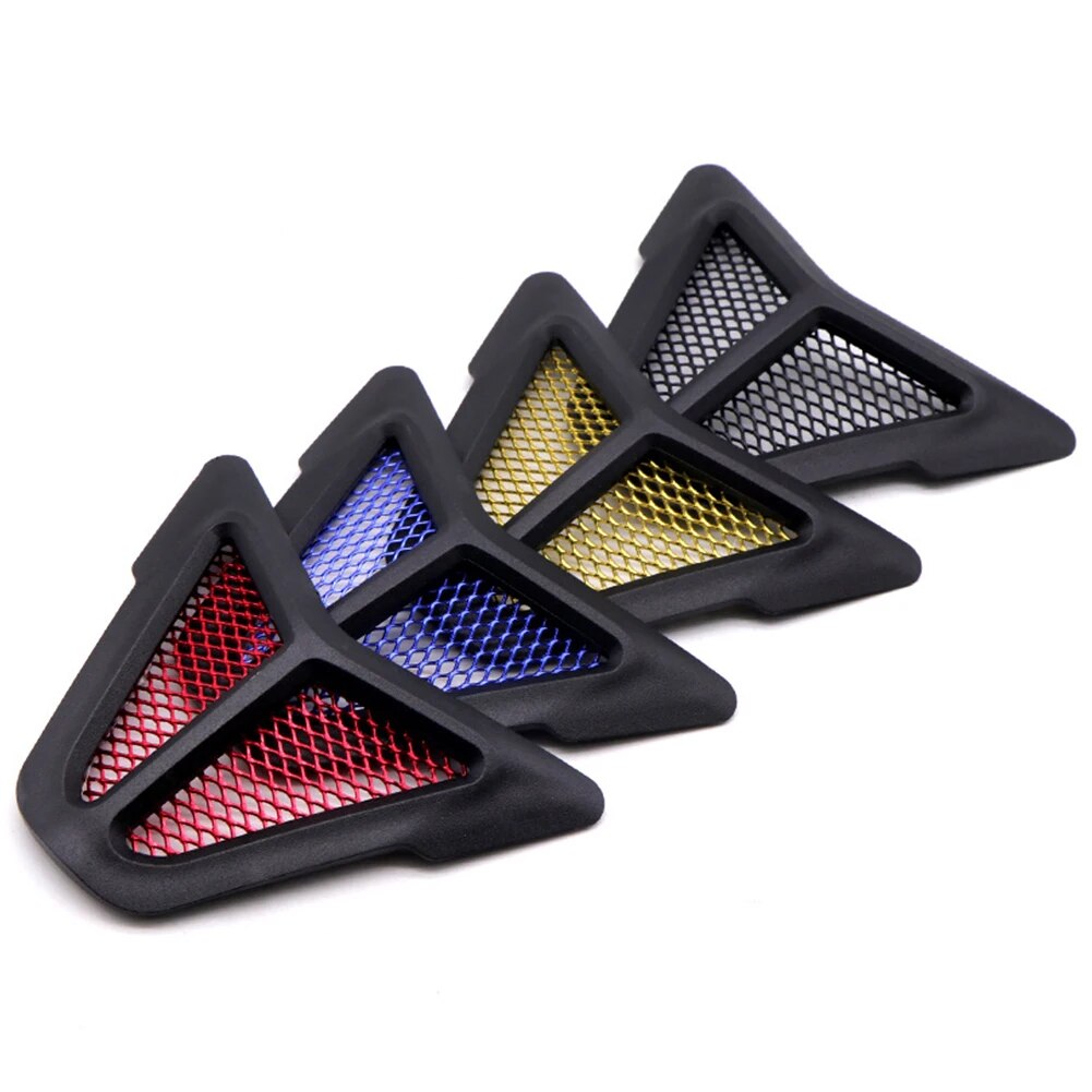 Motorcycle Headlight Air Inlet Cover Aluminum Alloy Mesh Cover Guard Air Inlet Protector for 2018-2020 Yamaha R15 V3 Accessories