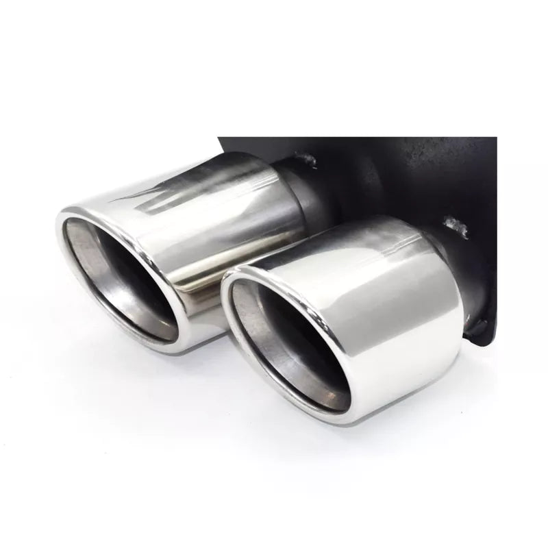 Ponteiras Imitação com suporte adptar para opção 4 Ponteiras Bmw F10 F11

Decorative Exhaust Tip For BMW F10 F11 520 530 525 528 5 series Stainless Steel Exhaust Pipe Muffler Tip Double Out Tailpipe