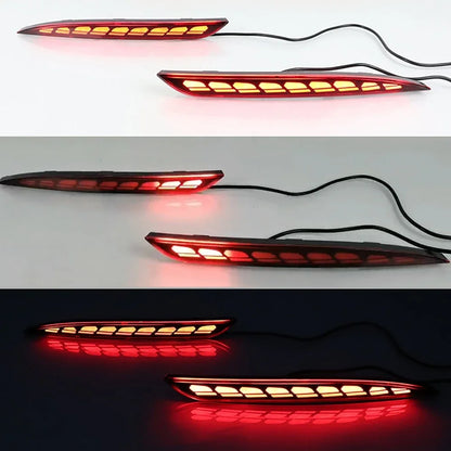 Stops Dinâmicos Tesla

Dynamic LED Rear Bumper Fog Lamp Stop Brake Light Turn Signal Light For Tesla Model 3 Y 2016-2023 Daytime Driving Lamp