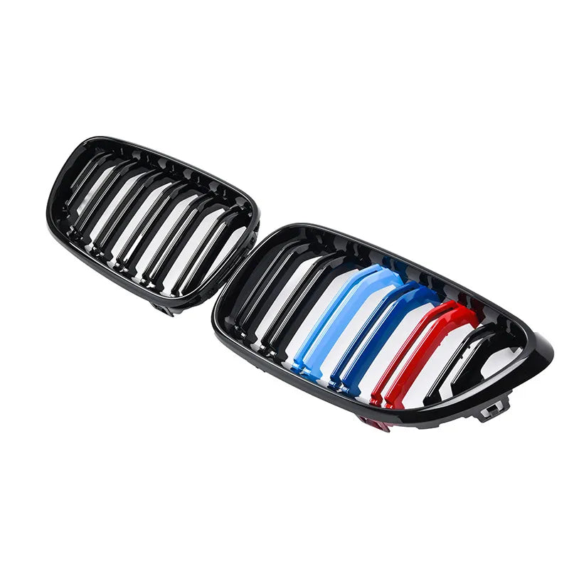 Calandres BMW Série 2 F22 F23 F87 M2
 Paire de Grilles de calandre pour pare-choc avant de voiture, couleur M/noir brillant/noir mat, pour BMW série 2 F22 F23 F87 M2, accessoire de style de voiture