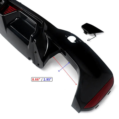 Diffuseur Style CS Avec Butée F1 BMW Série 5 G30 G31 G38 2018-2022

 Diffuseur de pare-chocs arrière de Style CS G30, avec lumière LED, diffuseur M Sport pour BMW série 5 G30 G31 G38 2018 – 2022