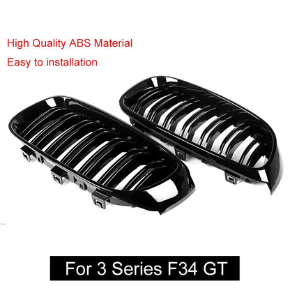 Grelhas Duplas BMW F34 3 Series GT  (2013-2020)

1 Pair ABS Front Grill for BMW F34 3 Series GT Gran Turismo Glossy Black Front Bumper Racing Grille 340i 328i xDrive