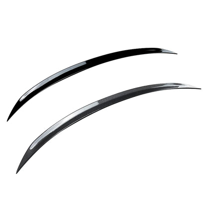 Aleiron Mercedes Cla W117

Car Rear Trunk Spoiler Wing Tailget Lid Flap Lip Trim For Mercedes Benz CLA Class C117 CLA200 CLA260 CLA45 AMG 2013-2019