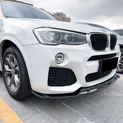 Pour BMW X3 F25 X4 F26 LCI M Sport 2014-2017 pare-chocs avant lèvre séparateur diffuseur corps Kit Spoiler pare-chocs garde protecteur accessoire