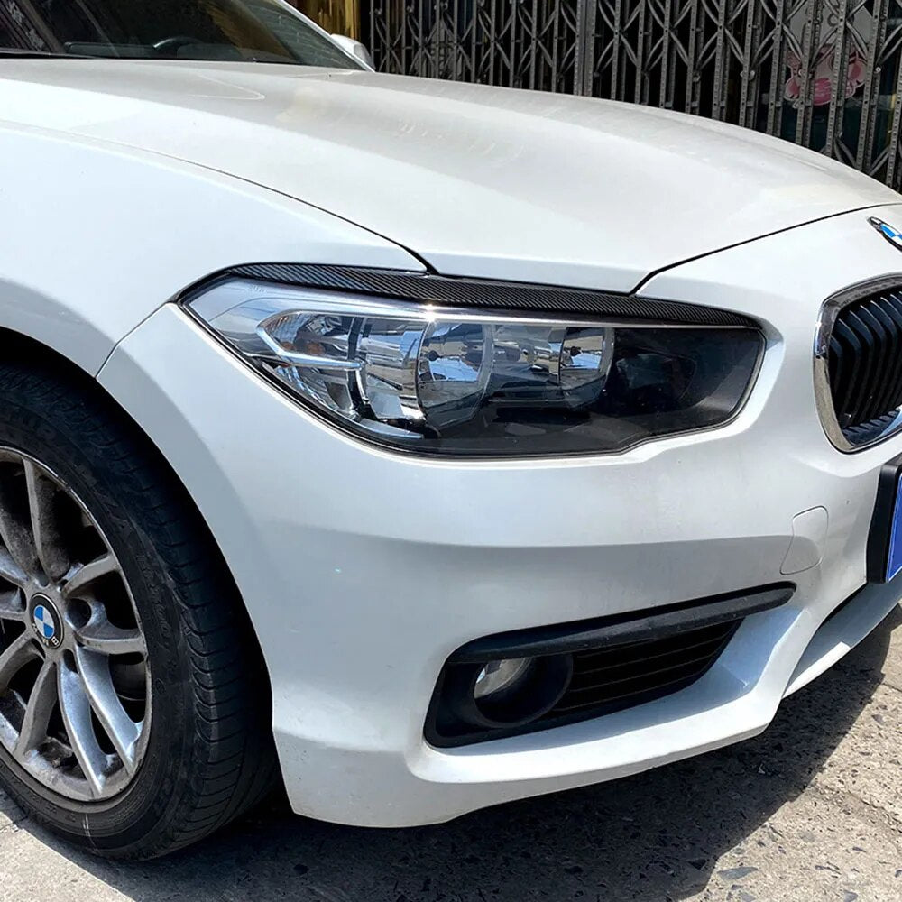 2 Peças pestanas Faróis Preto Brilhante
BMW 1 Series F20 118i 120i 15-19