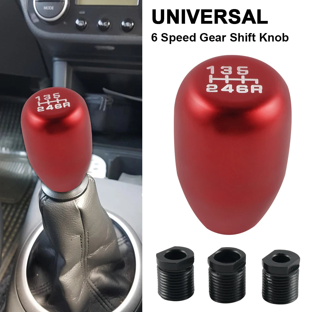 Manete 5 ou  6 Velocidades Universal BMW  Honda civic Ford Focus VW Jeep Subaru Fiat citroen

5 6 Speed Gear Shift Knob Shifter Gear Knob For BMW E46 Honda civic Ford Focus VW Jeep Car Universal Shift Stick Knob Handball