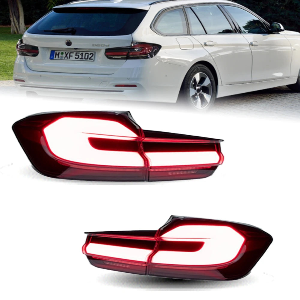 Feux arrière 3D LED BMW F31
 
Feux arrière pour BMW Station wagon F31 2013-2019 320i 328i 330i feu arrière LED DRL clignotant dynamique inverse accessoires Auto