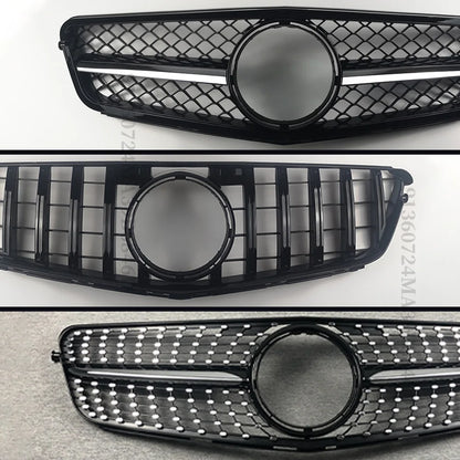 Grelhas Várias Opções Mercedes W204

Front Inlet Grille Bumper Grill For Mercedes W204 C204 S204 C43 Benz C 2007-2014 AMG GT R Diamond Style Grid Tuning Accessories