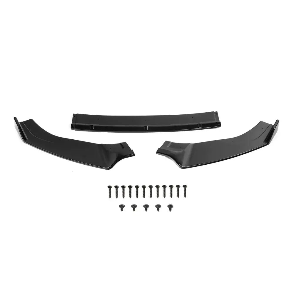 Lip Frontal 3 peças  Volkswagen Golf MK7 MK7.5 GTI R R-line

3Pcs Front Bumper Lip Spoiler Splitter Gloss Black For Volkswagen Golf MK7 MK7.5 GTI R R-line GTD 2014-2019 (Not for 7/7.5)