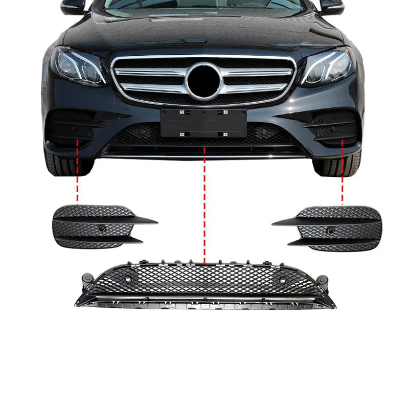 Grade dianteira inferior esquerda/direita A2138856700 para Mercedes Benz E AMG  W213 

Lower Front Left/ Right Bumper Grill A2138856700 For Mercedes Benz E AMG Style