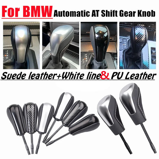 New Automatic AT Short Long Gear Stick Car Shift Gear Knob For E81 E82 E87 E90 E91 E92 E93 E36 E38 E39 E46 Z4 Z3 E53 X5 X3 E60 .