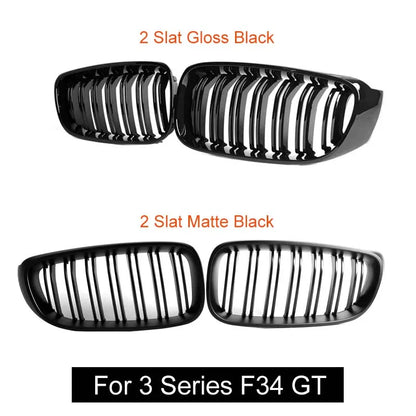 Grelhas Duplas BMW F34 3 Series GT  (2013-2020)

1 Pair ABS Front Grill for BMW F34 3 Series GT Gran Turismo Glossy Black Front Bumper Racing Grille 340i 328i xDrive