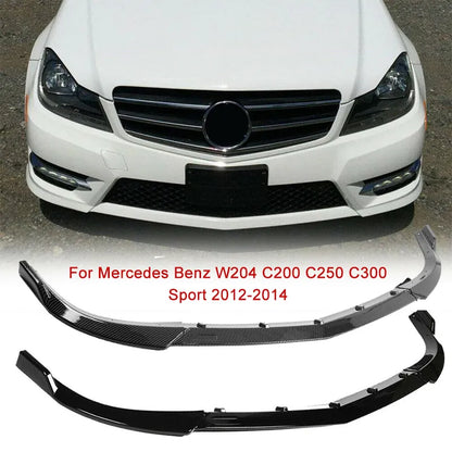 Lip Frontal Mercedes w204 Para-Choques AMG

Car Front Bumper Lip Splitter Spoiler for Mercedes Benz W204 C200 C250 C300 Sport 2012-2014