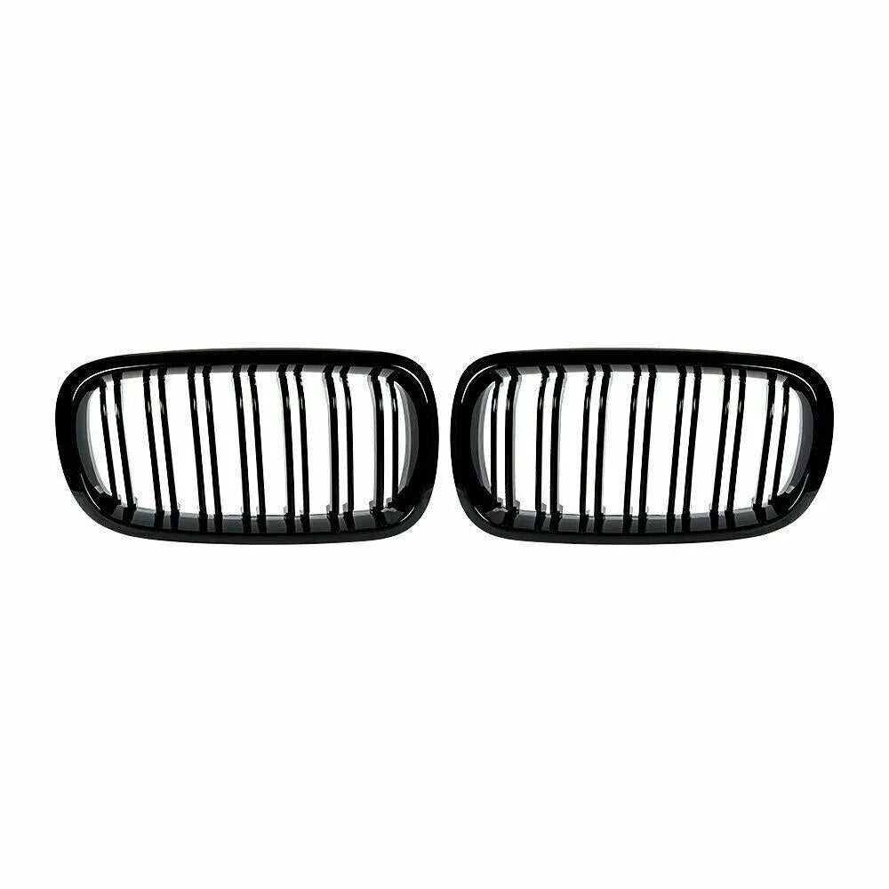 Grelha Dupla Preto Bilhante para 
 BMW X5 F15 X6 F16 X5M F85 X6M F86 2014-2018