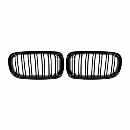 Grelha Dupla Preto Bilhante para 
 BMW X5 F15 X6 F16 X5M F85 X6M F86 2014-2018