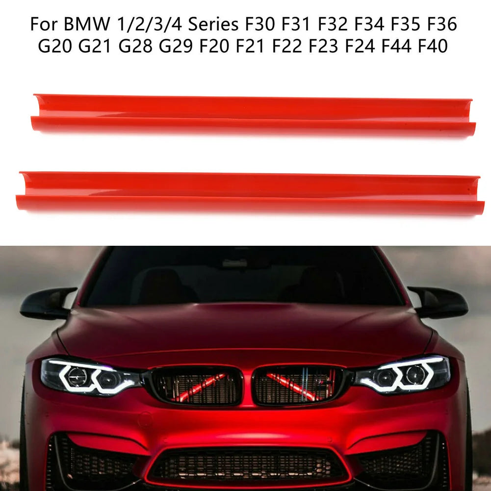 Barras Colocar trás grelhas BMW e60 f20 f21 f22 f23 f30 f31 f32 f36 f10 f11 f33

2pcs Front Grill V Brace For BMW E60 1 2 3 4 Series Front Grille Trim Strips Cover Strip Cover Frame Car Decorations Stick