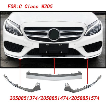 Lip Para Choques AMG Mercedes-Benz Classe C W205 2014-2018


For Mercedes-Benz Class C W205 2014-2018 Front Bumper Lower Lip Trim Molding Chrome Car Body Kit Accessories Glossy Black