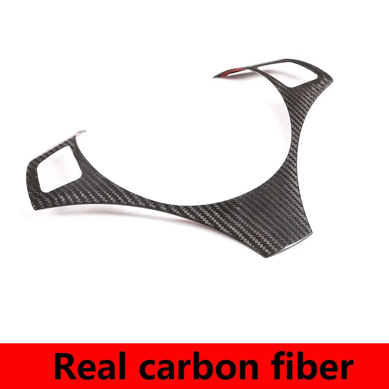 Capa central Volante BMW E81 E82 E87 E88 E90 E91

For BMW 3 Series E90 05-12 For BMW 1Series E87 04-11ABS Carbon Fiber Car Steering Wheel Frame cover Trim sticker car accessories