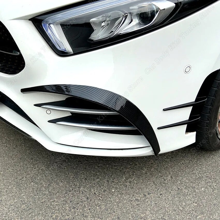 Splits Para-Choque Frente
 Mercedes A Class W177  A180 A200 A220 A35 AMG 2019-2022 Tuning