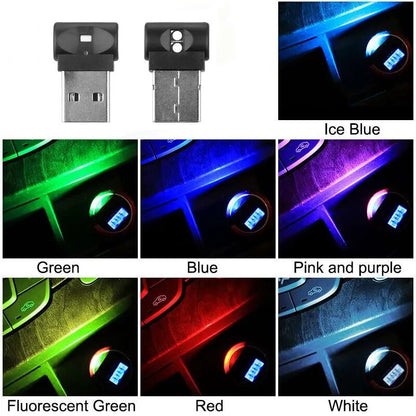 Mini lumière LED USB pour intérieur de voiture, lumière d'ambiance décorative pour BMW E46 E39 E90 E60 E36 F30 F10 E34 X5 E53 E30 F20 E92 E87