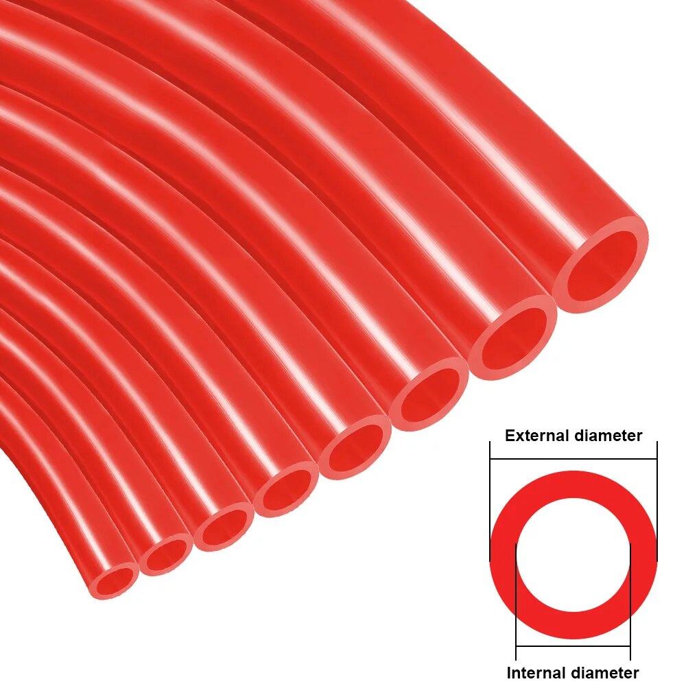 Universel 3/5/4/6/8/10/12/14mm Auto voiture vide Silicone tuyau course ligne tuyau Tube bleu rouge 1-50 mètre