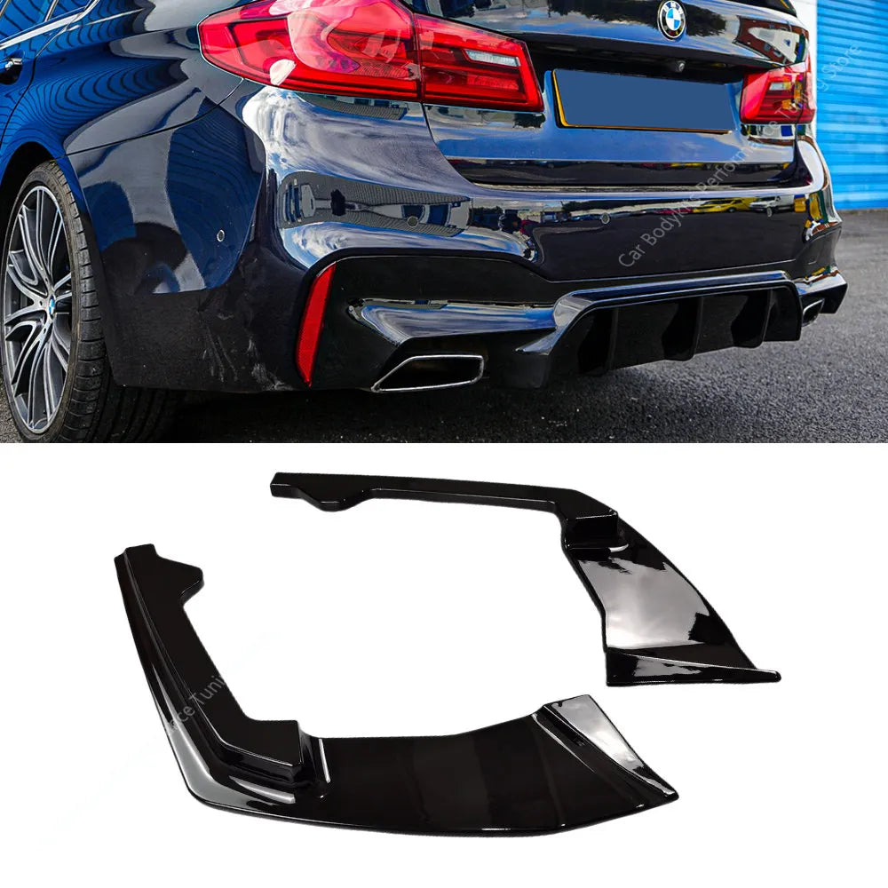 Cantos Para-Choques Traseiros BMW serie 5 G30 G31

Rear Splitter Diffuser For BMW G30 G31 520i 520d 530i 540i M Pack Double-Sided Single-Exit Mod M5 Bumper Spoiler Lip 2017-2023